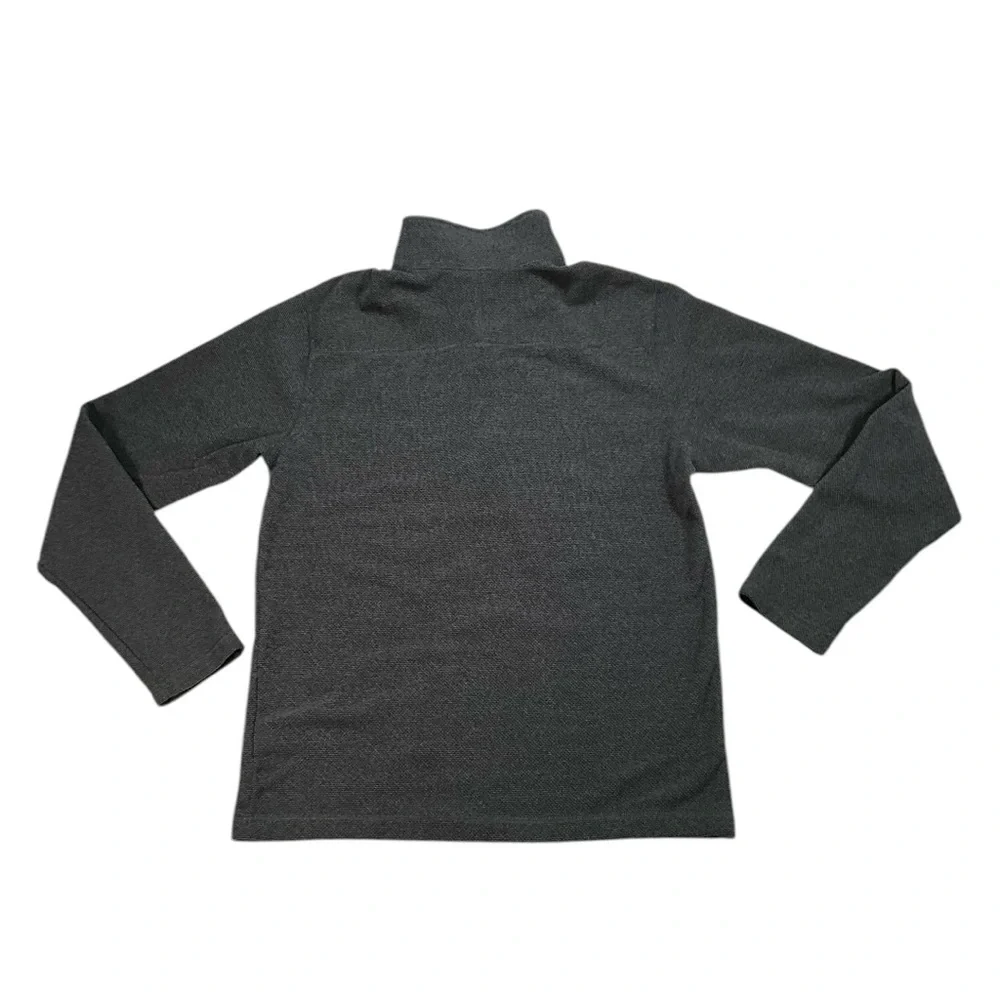 The North Face Textured Cap Rock 1/4 Zip Fleece Men's‎ Medium Asphalt Gray